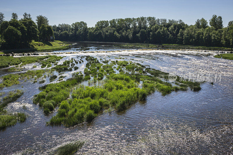 River Venta, Kuldiga，拉脱维亚